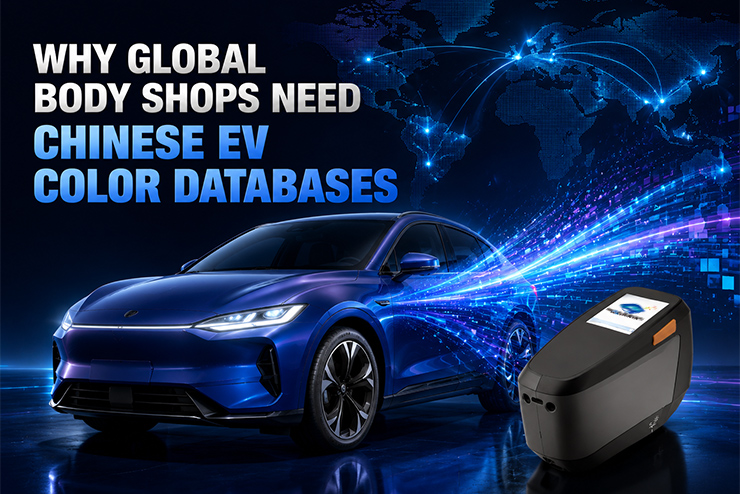 Why Global Body Shops Need Chinese EV Color Databases