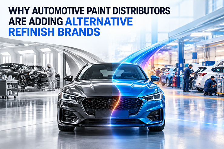 Why Automotive Paint Distributors Are Adding Alternative Refinish Brands